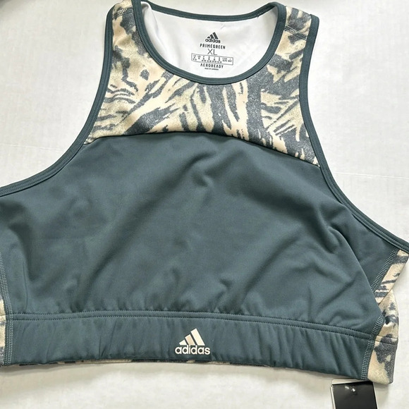 Adidas x Zoe Saldana Collection Low Impact Sports Bra Aeroready Size XL NWT - Picture 11 of 11